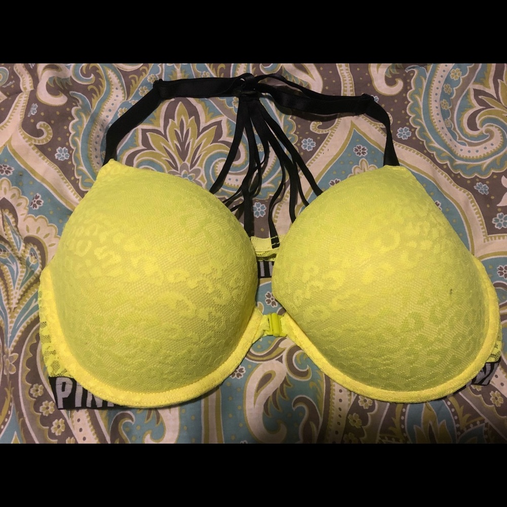 Pink Victoria secret bra size 36D